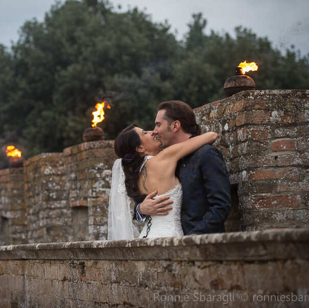 Matrimonio Heavy Metal al Castello di Oliveto